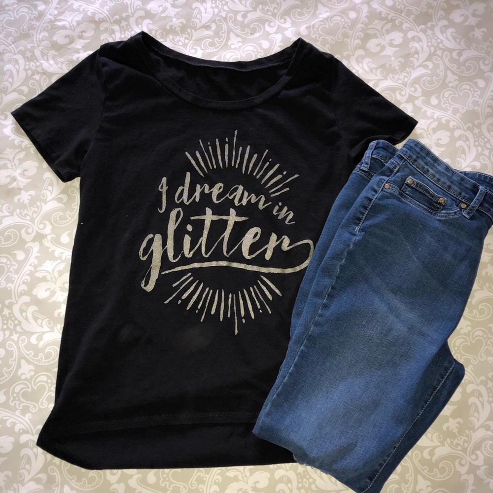 I Dream in Glitter High Low T-Shirt